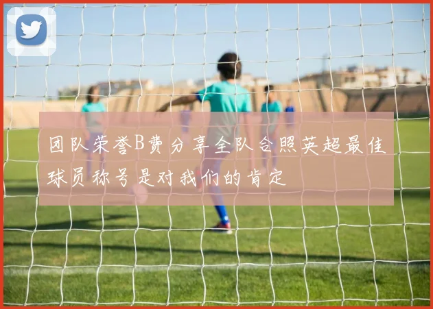 团队荣誉B费分享全队合照英超最佳球员称号是对我们的肯定